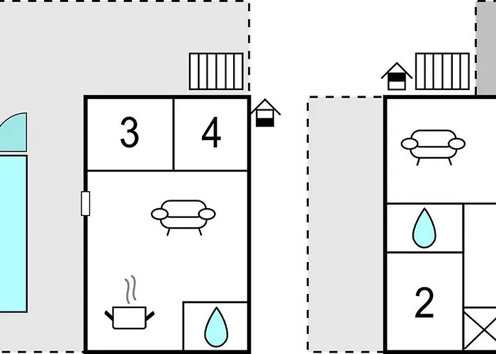 Feriehus Lovely In With Jacuzzi Split